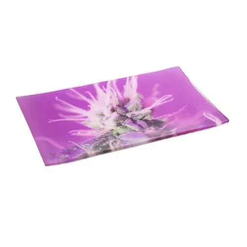 V Syndicate Shatterproof Glass Rolling Tray - Image 2