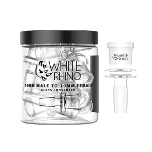 White Rhino 14mm Male - 19mm Female Converter 10pcs
