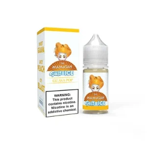 Guava Pop Salt Ice by The Mamasan Salt ⋆ Nicotine Salts ⋆ $13.99