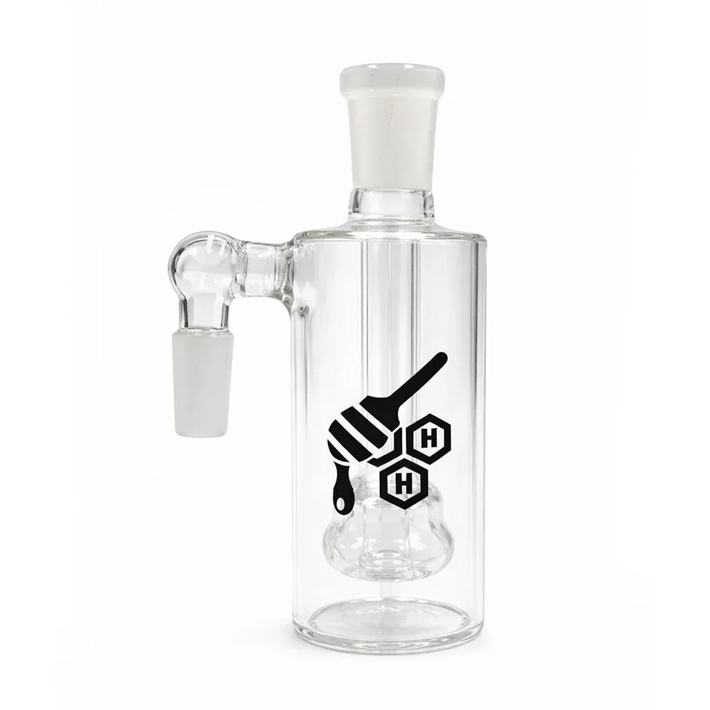 Honeybee Herb Bell Shape Showerhead Perc Cylinder Ash Catcher