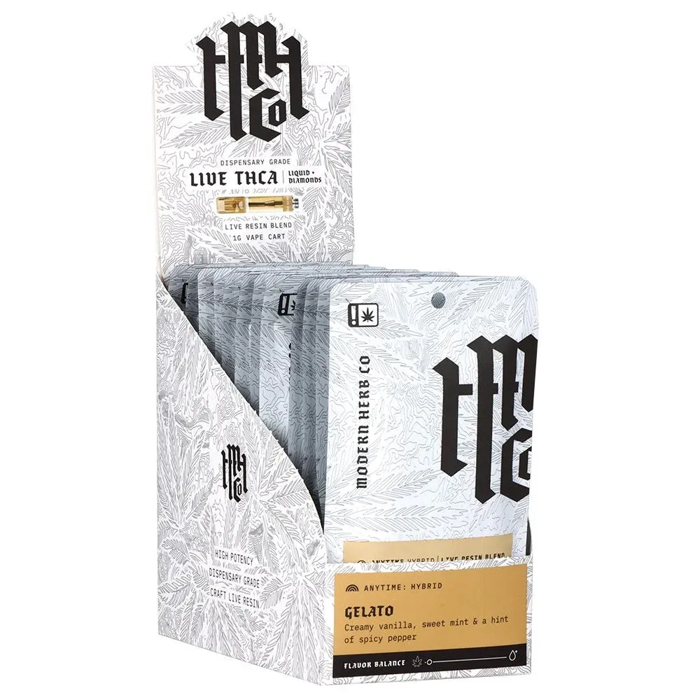 Modern Herb Co Liquid Diamonds THCA Cartridge - 1g 12ct - Image 2