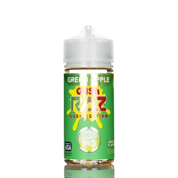 Pod Juice X RAZ E-Liquid - Green Apple Gush - Image 2