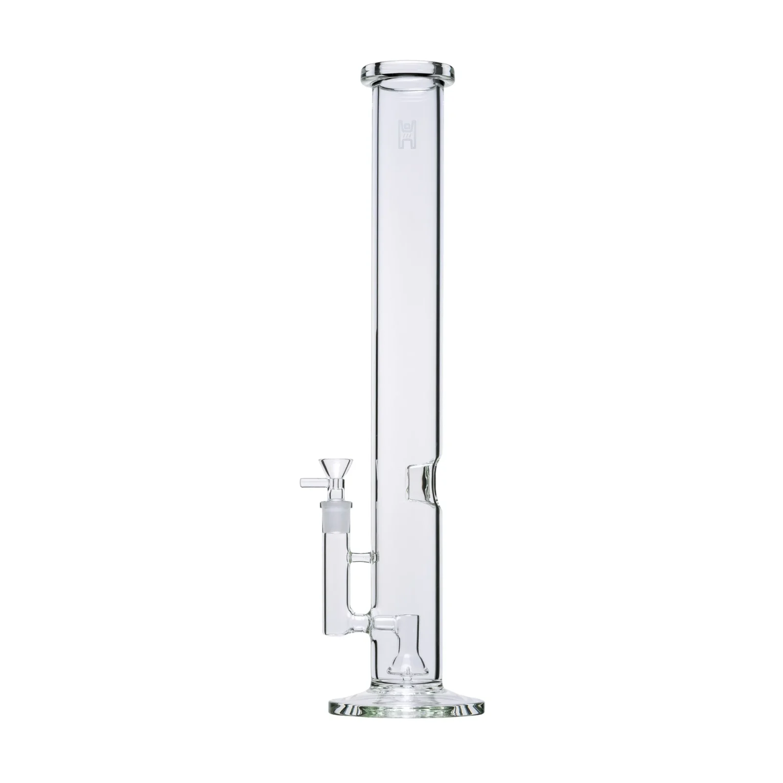 Human Grade 18" Tube Straight Glass Water Pipe
