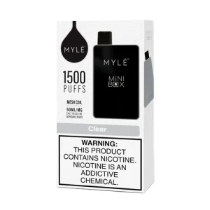 MYLÉ Mini Box 1500 Puffs Disposable Vape Device