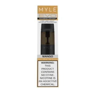 Myle Evo Rechargeable Disposable 2500 Puffs Mango