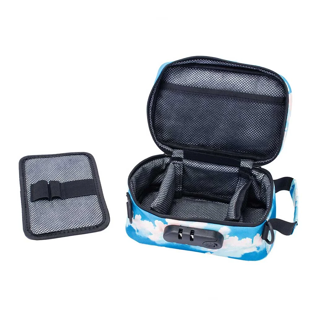 8.5In X 5.5in X 4.5in Smellproof Bag - Palm City Retro - Image 2