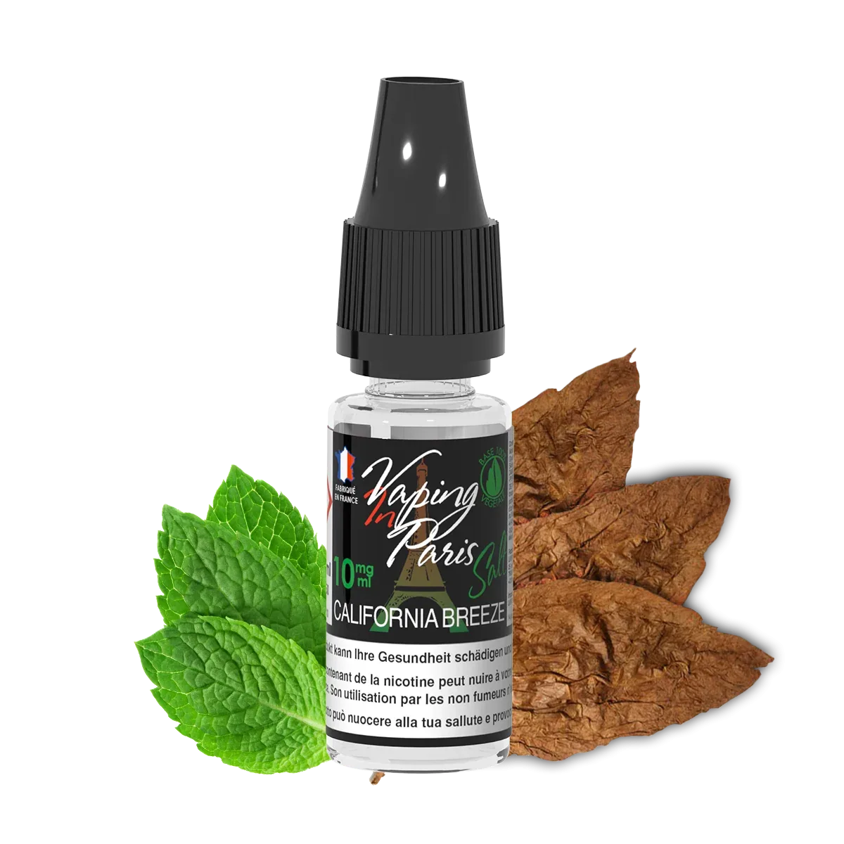 VIP Vaping in Paris – California Breeze Salt Nicotine E-Liquid