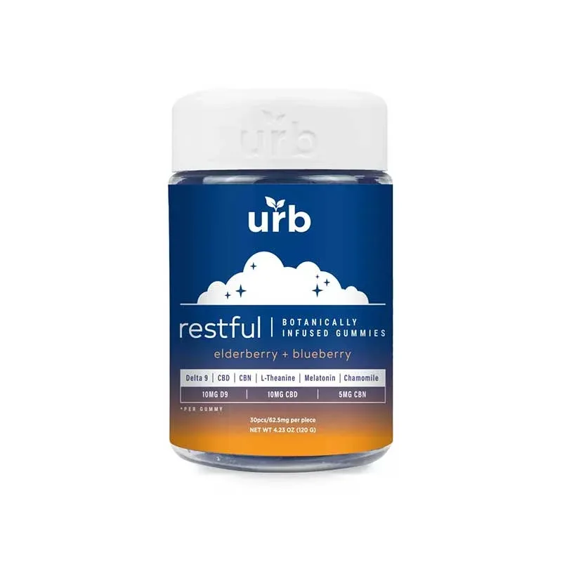 URB Restful Botanically Infused Gummies 1875MG - Image 2