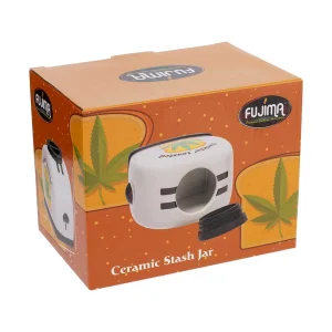Large Toasted Ceramic Stash Jar