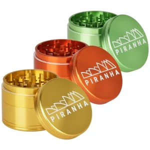 Piranha Pollinator Aluminum Grinder | 4pc | 2.2"
