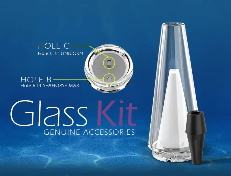 Lookah Unicorn & Seahorse Max (UNO) Replacement Glass - Image 2