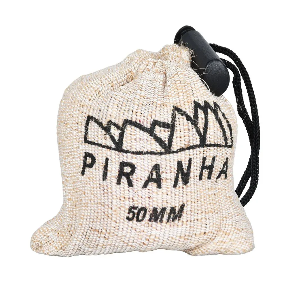 6CT BOX - Piranha Grind-and-Store Aluminum Grinder - 3pc / 2" / Black - Image 2