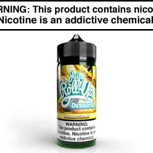 BANANA CEREAL BY JUICE ROLL UPZ DESSERTZ 100ML