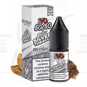 !!! Silver Tobacco IVG 10ml 50/50 e-liquid !!!