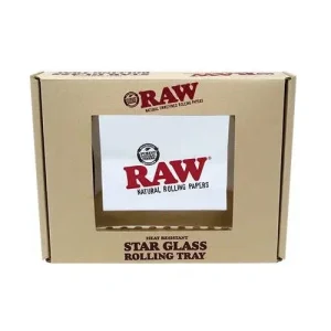 RAW Rolling Tray Star Glass Mini