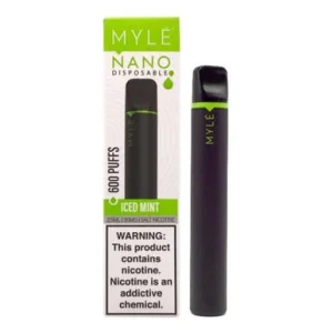 Myle Nano Disposable 600 Puffs Iced Mint