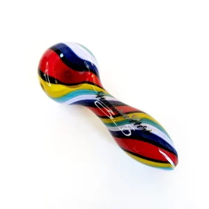 Colorburst Linework Spoon Pipe