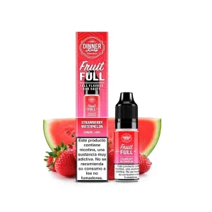 Dinner Lady Fruit Full Strawberry Watermelon 10ml Nic Salt