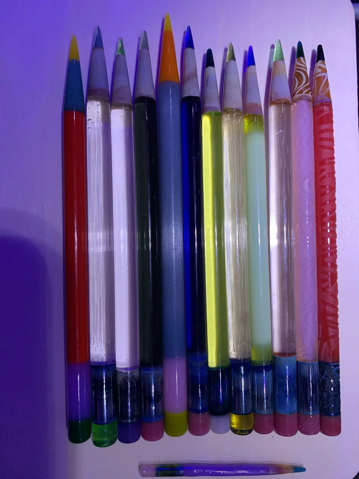 Sherbet UV Glass Pencil - Collectors Items