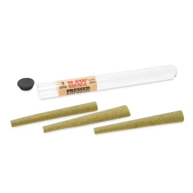 RAW Pressed Bud Wrap Cone - Full Box - Image 2