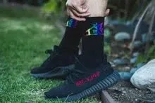 HASHHOUSE SOCKS 2 PAIRS WHITE & BLACK