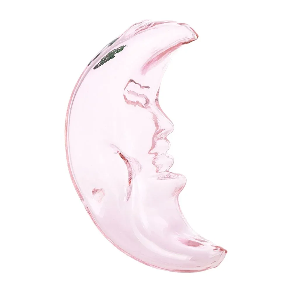 SeshGear Over the Moon Glass Hand Pipe - 3.75" - Image 2