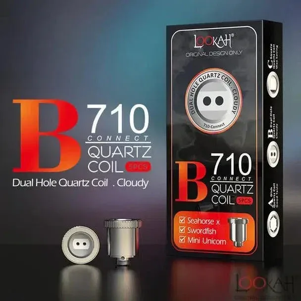 Lookah Swordfish, Seahorse X, Mini Unicorn 710 Coils - Image 2