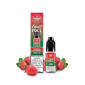 Dinner Lady Fruit Full Ultimate Strawberry 10ml Nic Salt