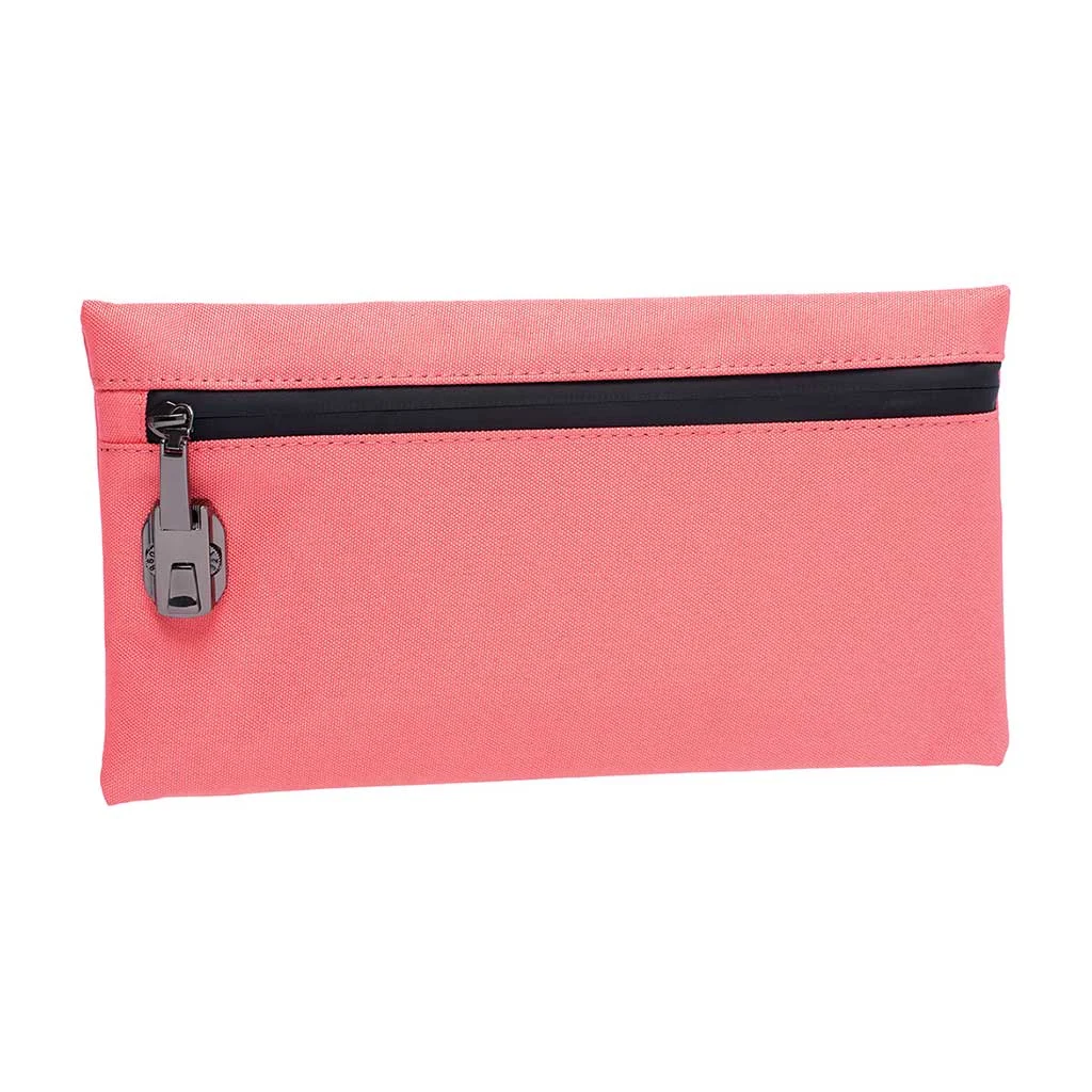 11In X 6in Smellproof Pouch - Living Coral Pink