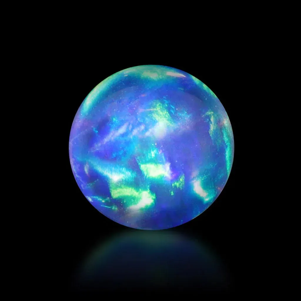 Mothership Glass 5mm Opal Sphere Spinner Terp Pearls