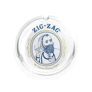 Zig Zag Glass Classic Ashtray