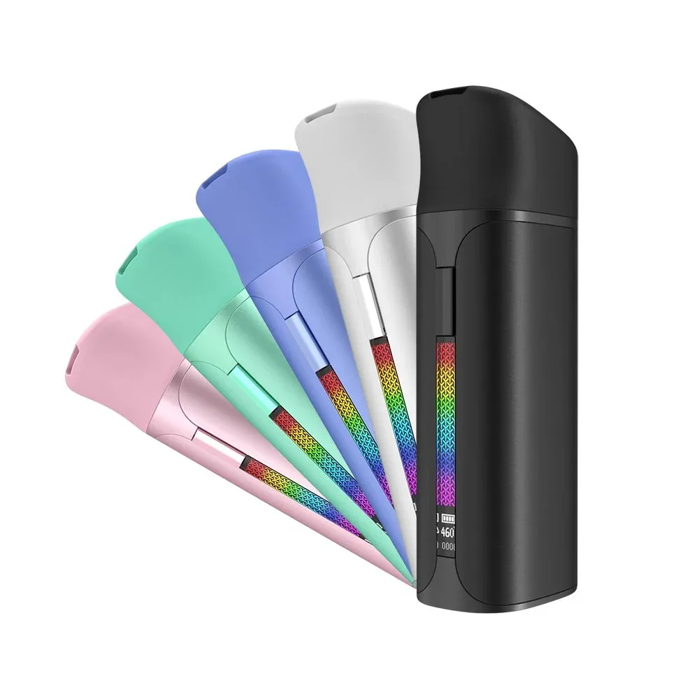 Yocan Black Pocket Concentrate Vaporizer + 5CT Cloud 3 Chamber - 1400mah / Assorted Colors - Image 2