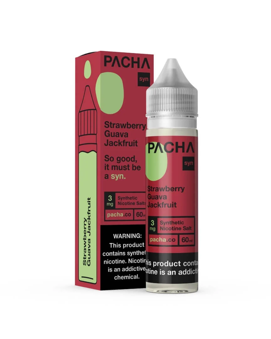 Pacha Strawberry Guava Jackfruit eJuice