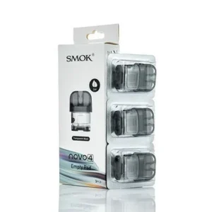 SMOK Novo 4 Empty Pod Cartridges (3