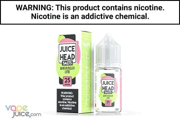 TART WATERMELON FREEZE BY JUICE HEAD SALTS 30ML