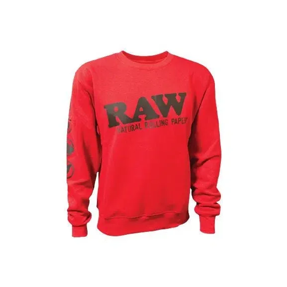 RP X Raw Crewneck Sweatshirt - Zipper Pocket - Image 2