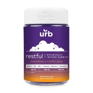URB Restful Botanically Infused Gummies 1875MG