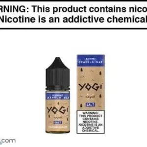 BLUEBERRY GRANOLA BAR BY YOGI E LIQUID SALT 30ML