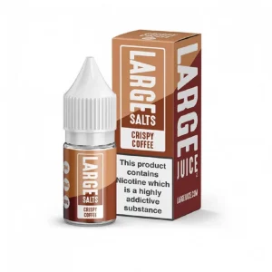 Large Juice Nicotine Salt Crispy Coffee E