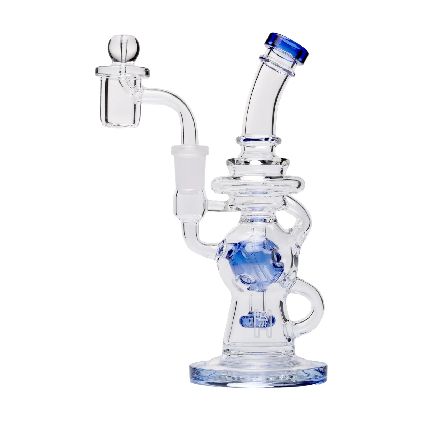 Human Grade 7" Swiss Rig Water Pipe - Image 2