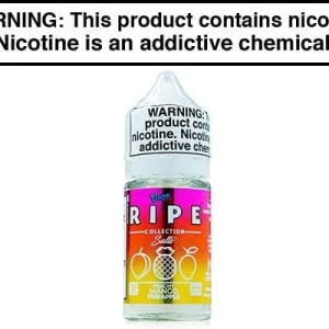 PEACHY MANGO PINEAPPLE BY VAPE 100 RIPE SALTS 30ML