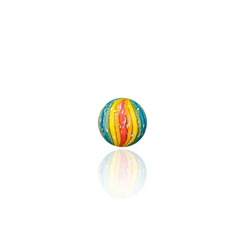 Calibear 6mm Rainbow Dichro Cactus Terp Pearls (2pc) - Image 2