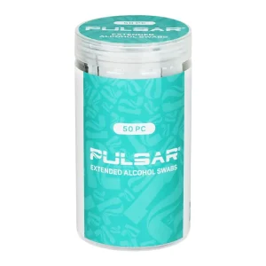 50CT TUB - Pulsar Alcohol Cotton Cleaning Swabs