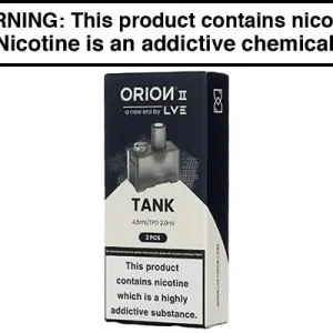 LVE ORION II 4.5ML REPLACEMENT TANKS (2