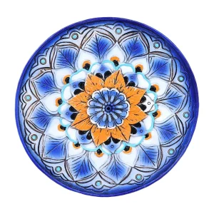 Mandala Round Incense Burner - 4.8"
