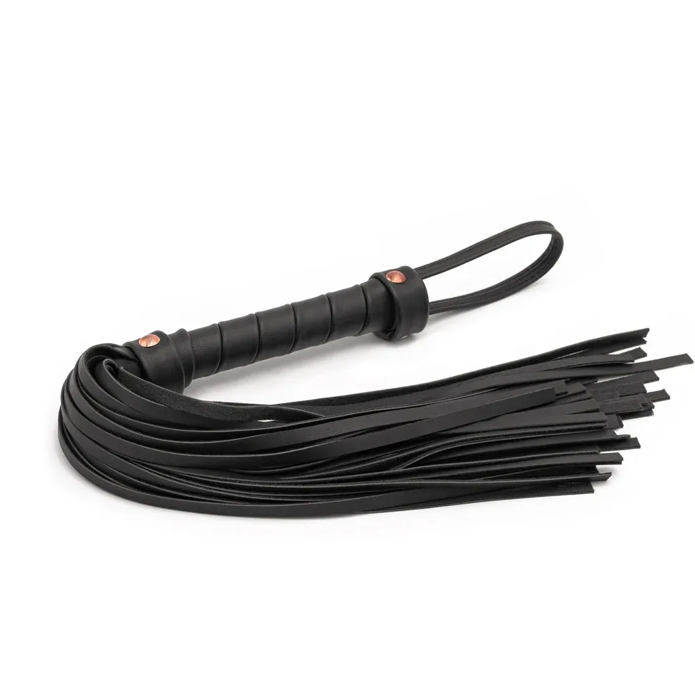 Bondage Couture Flogger Black - Image 2