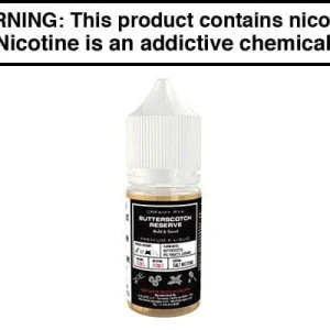 BUTTERSCOTCH GRAND RESERVE BY GLAS BASIX NIC SALTS 30ML
