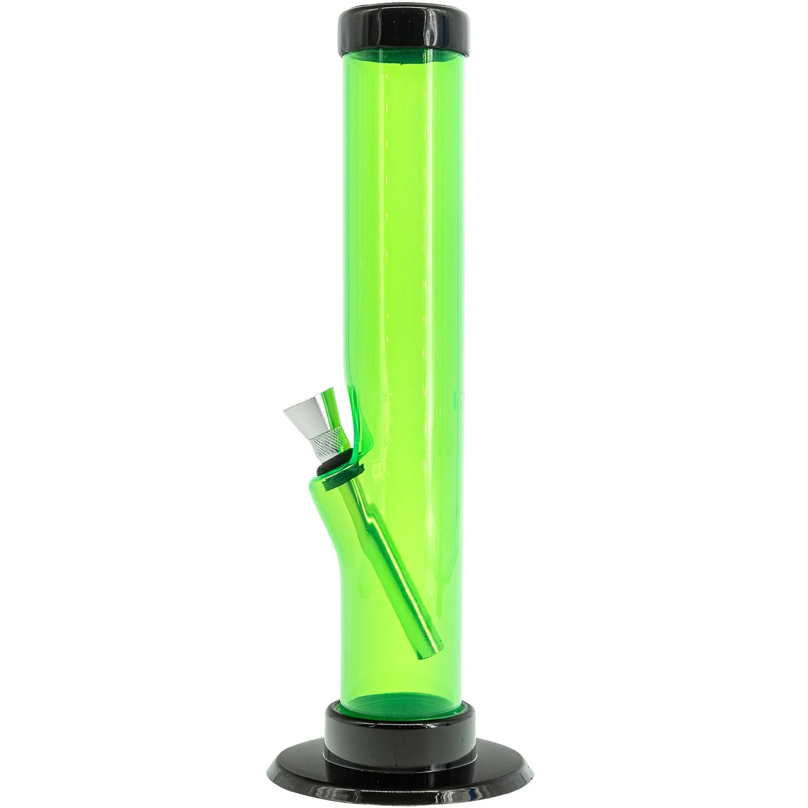 JM Enterprises 6-9-12" Acrylic Straight Tube Bong - Multiple Colors - Image 2