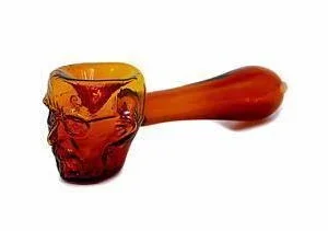 Character Glass Hand Pipe - Mr. Walker (5")