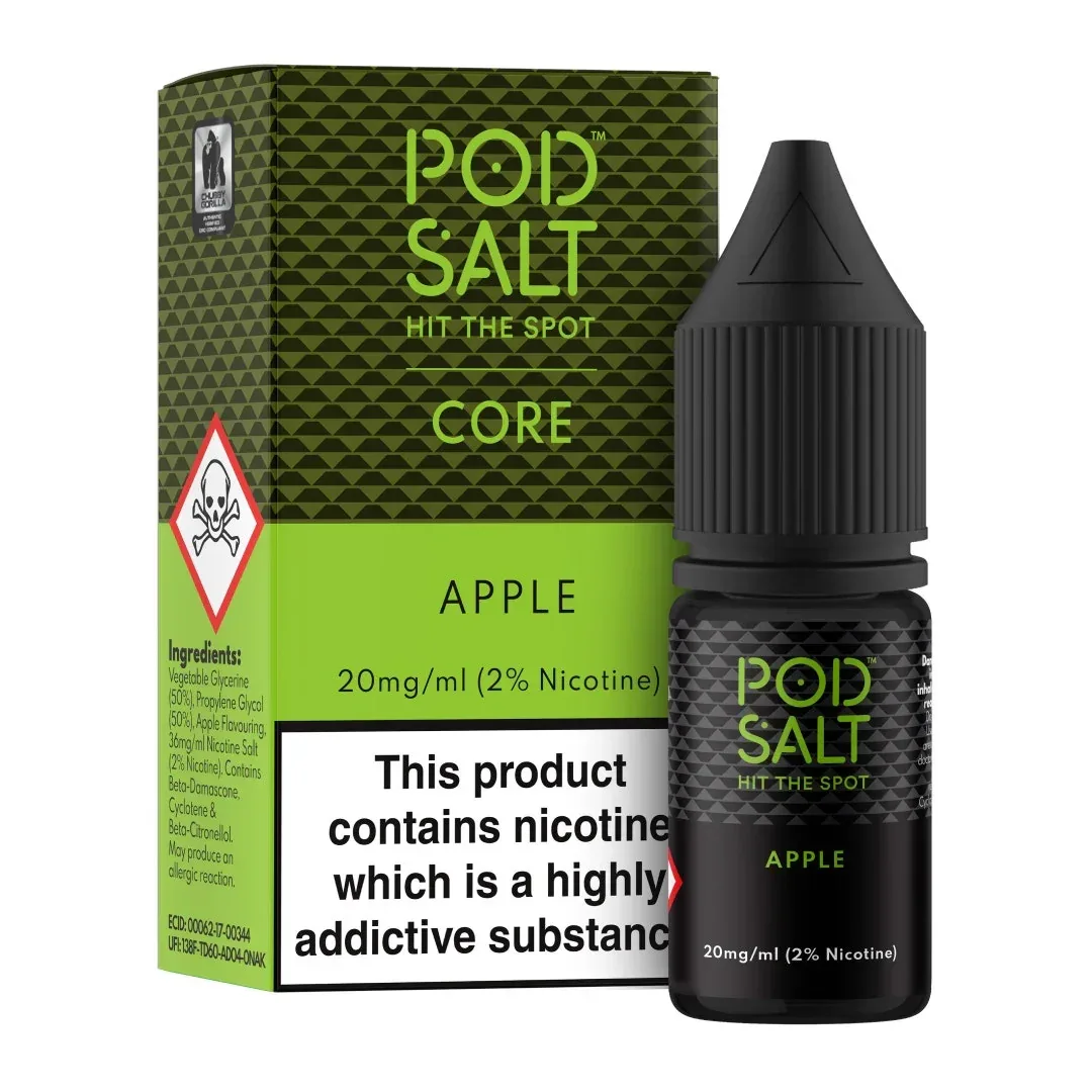!!! Apple Pod Salt Core 10ml nicotine salt e-liquid !!!